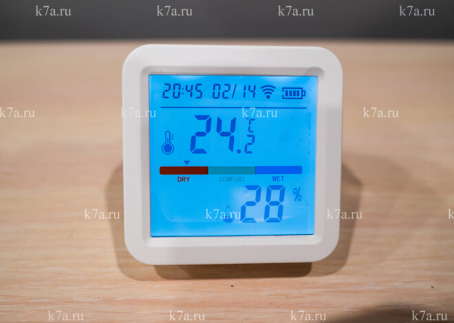 Умный датчик температуры и влажности Tuya с Wi-Fi ОБЗОР (Отзыв) — Система автоматизации для климата